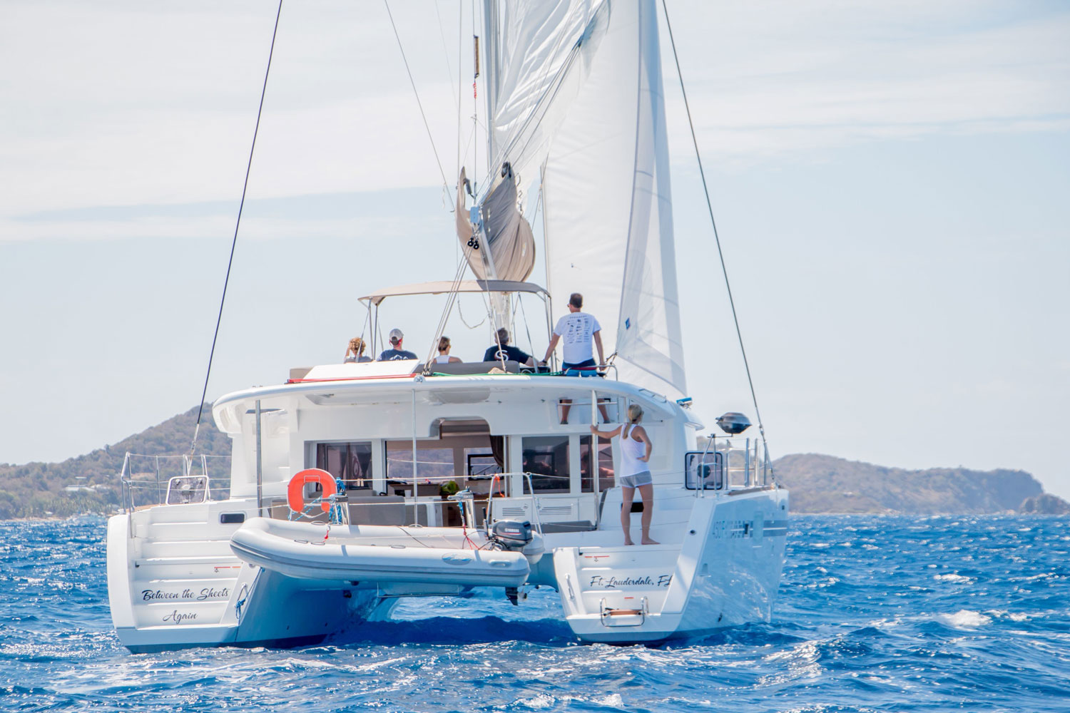Catamaran Sailing Vacation Costs With Crew In Bvi