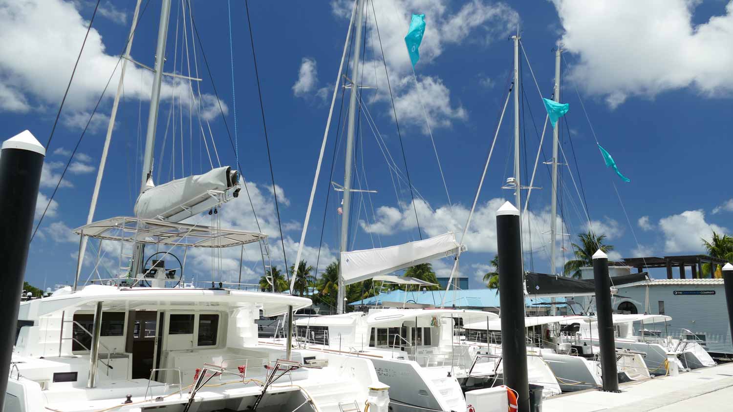 Boats For Sale on Catamaran Row at Lauderdale Marine Center
