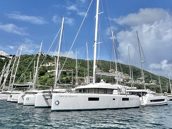 Lagoon 52 5 cabins BVI