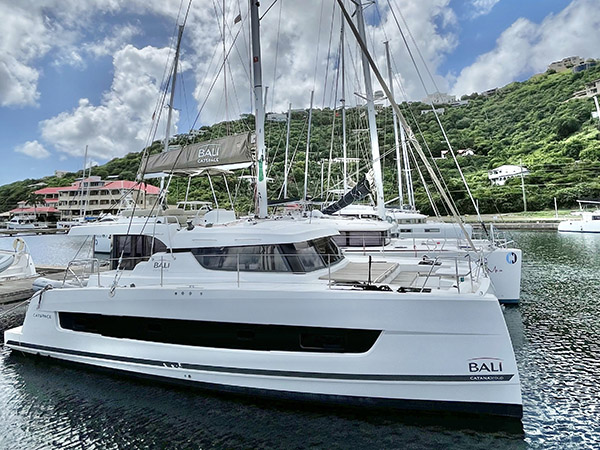 Bali Catspace 40 4 cabins BVI Yacht Charters