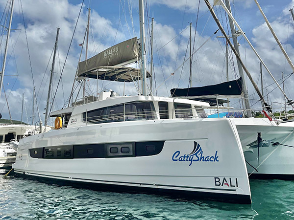 Bali 4.8 5 cabins Catamaran Charter