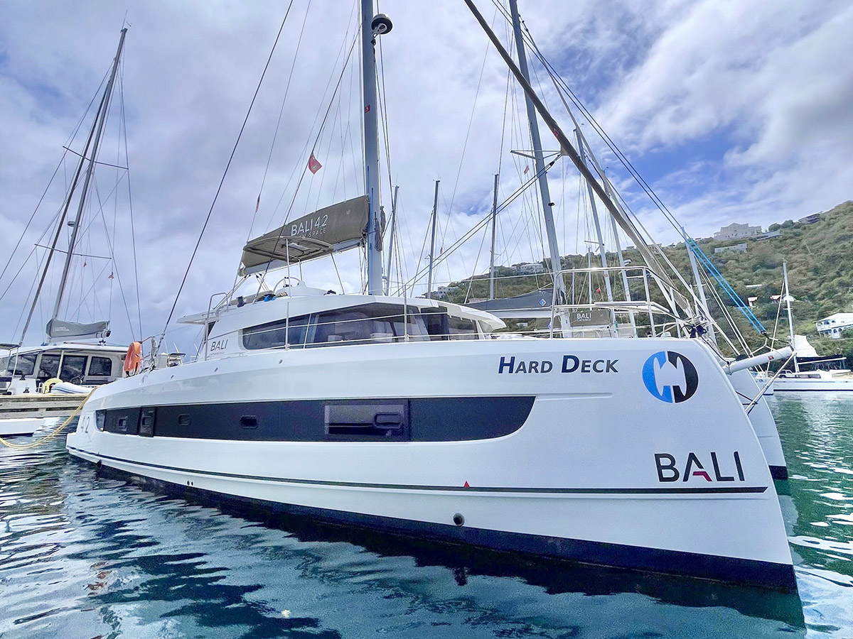 Bali 4.2 4 cabins BVI Yacht Charters