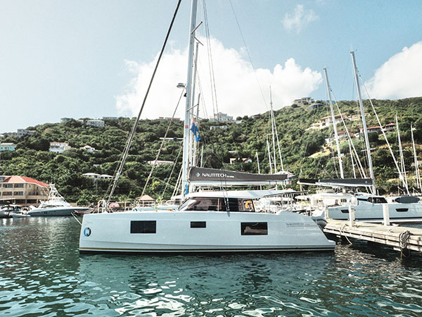 Nautitech 40 3 cabins BVI Yacht Charters