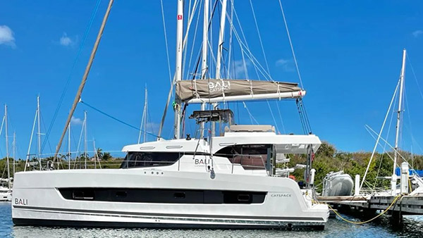 Bali Catspace 40 3 cabins BVI Yacht Charters