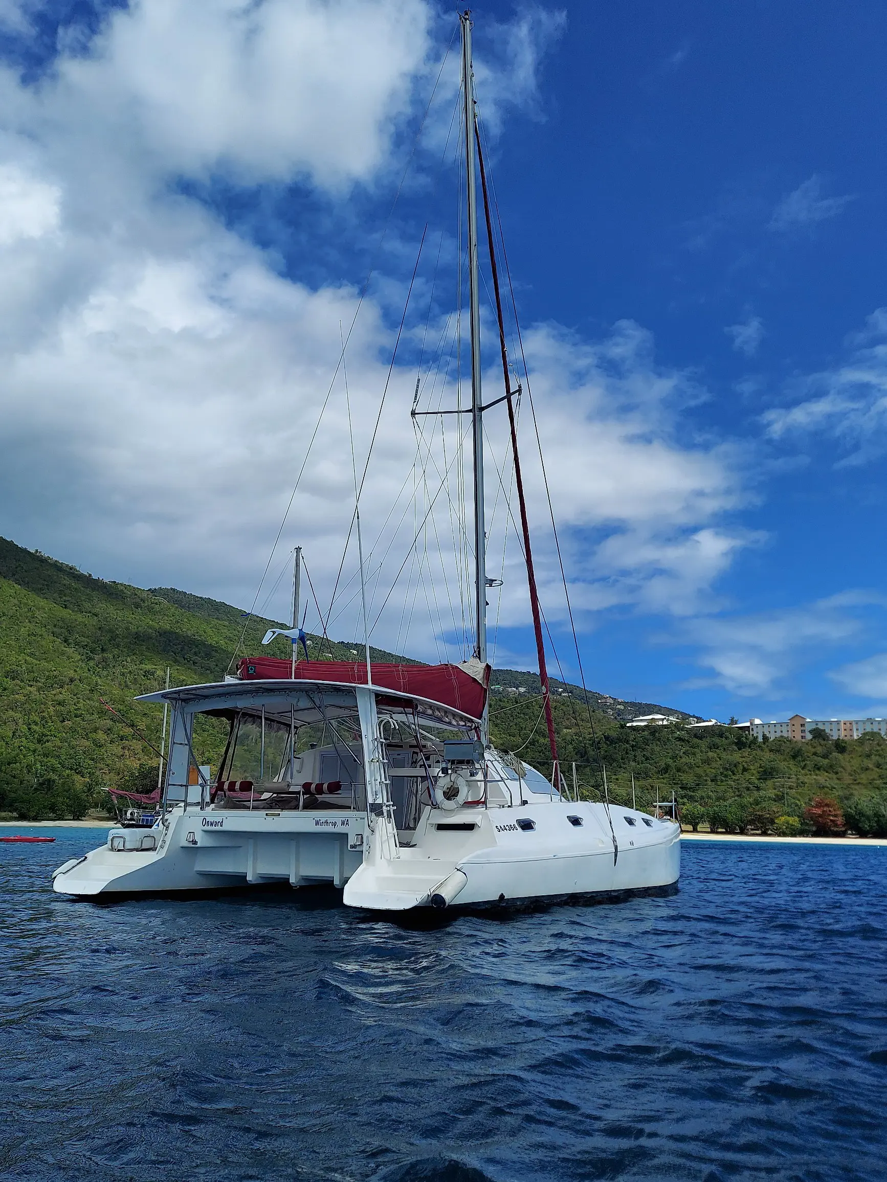 Used Sail Catamaran for Sale 2012 Island Spirit 401 Boat Highlights Image Gallery