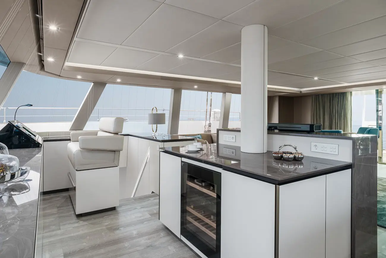 Used Sail Catamaran for Sale 2019 Sunreef 80 Layout & Accommodations Image Gallery