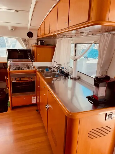 Used Sail Catamaran for Sale 2005 Lagoon 440 Galley Image Gallery