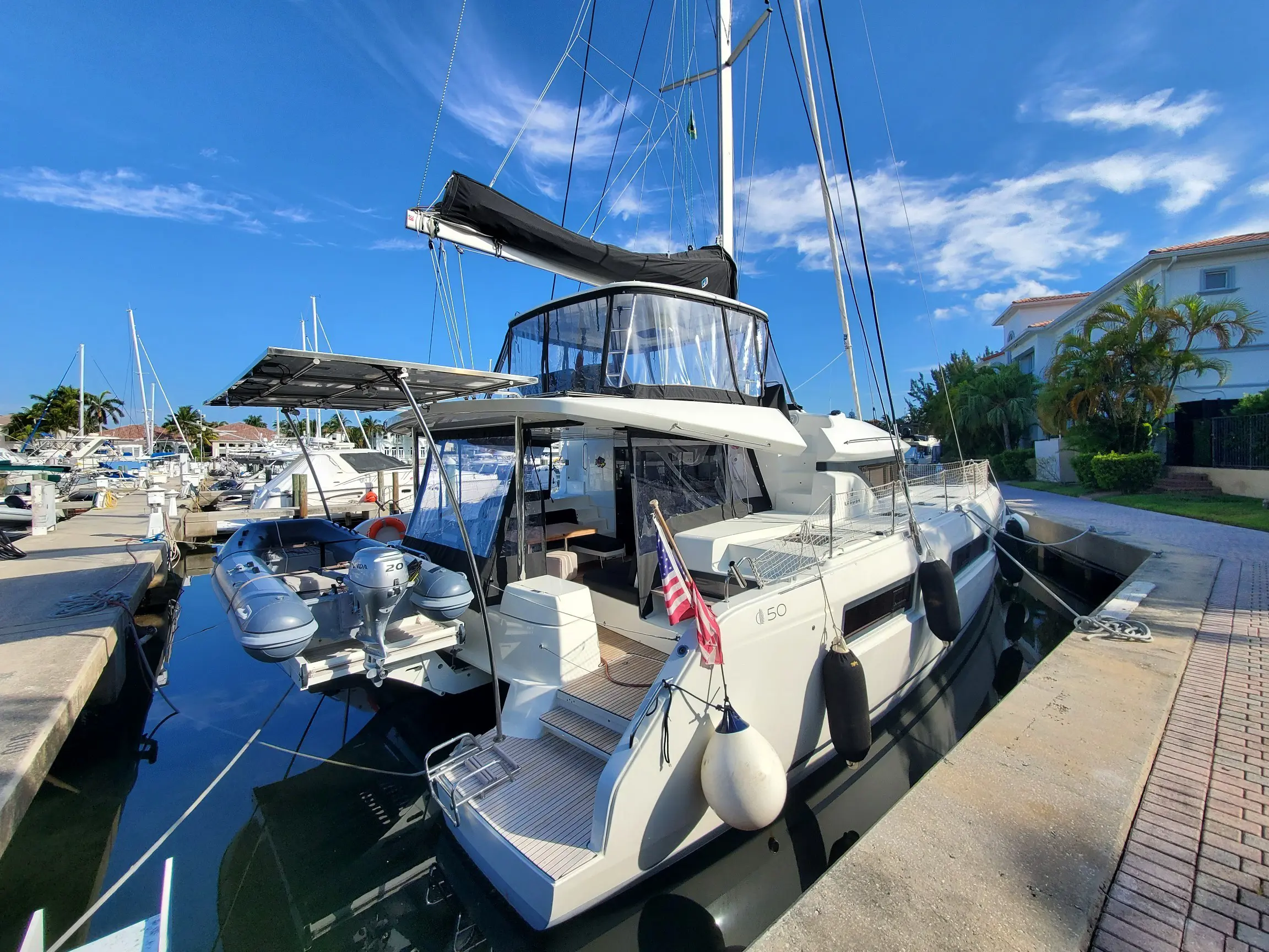 Used Sail Catamaran for Sale 2020 Lagoon 50 Boat Highlights Image Gallery