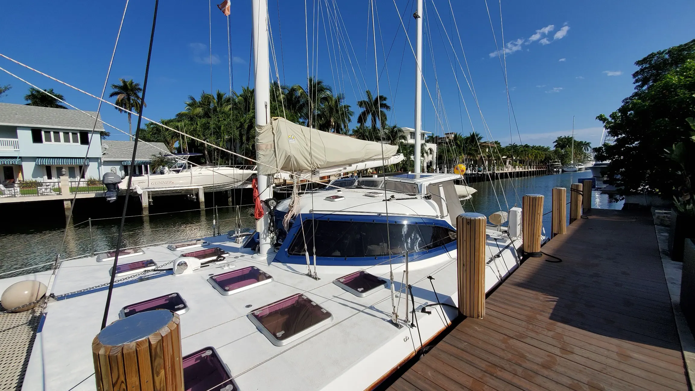 Used Sail Catamaran for Sale 1979 Custom 49 Boat Highlights Image Gallery