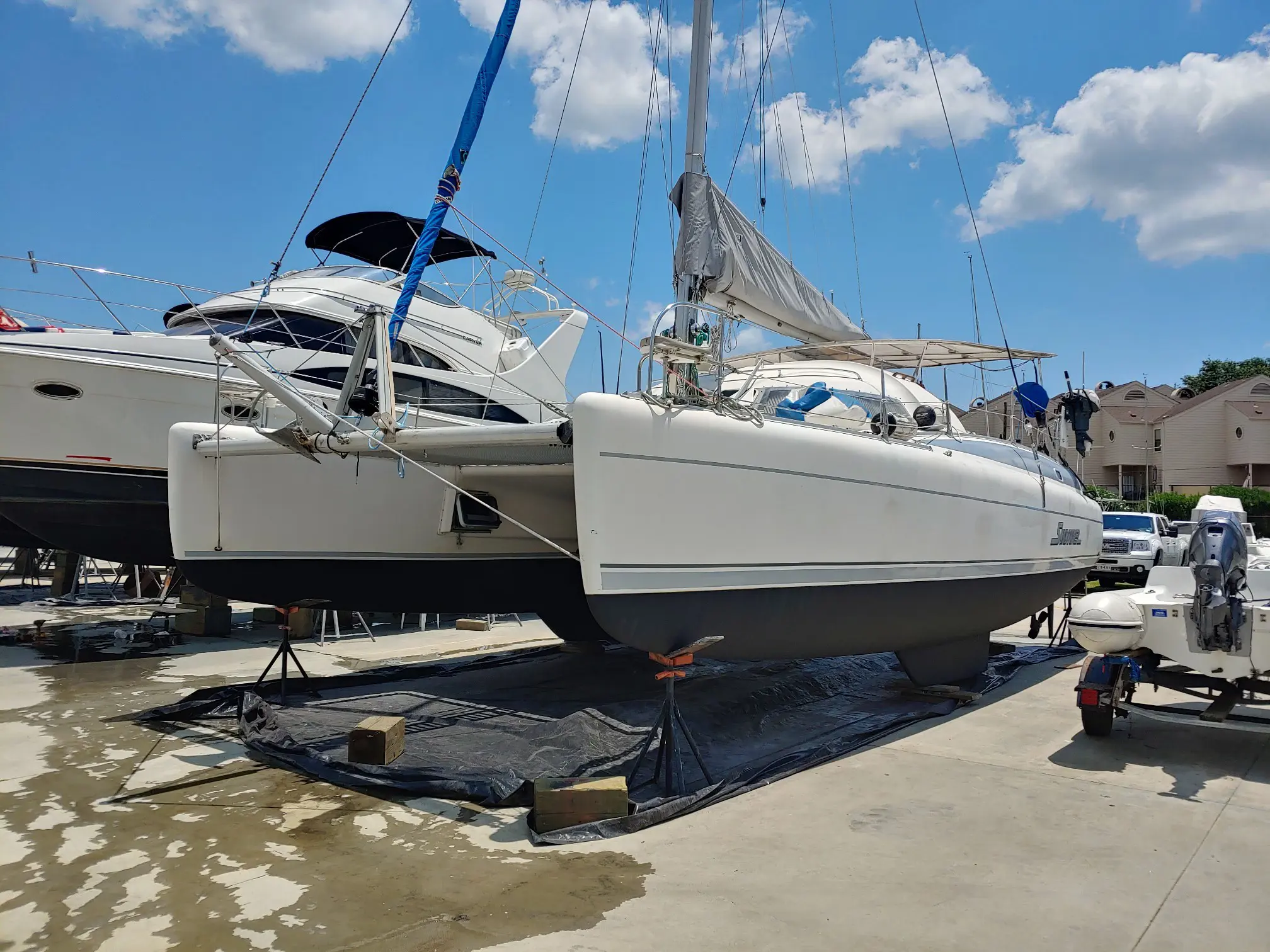 Used Sail Catamaran for Sale 1991 Antiqua 37 Boat Highlights Image Gallery