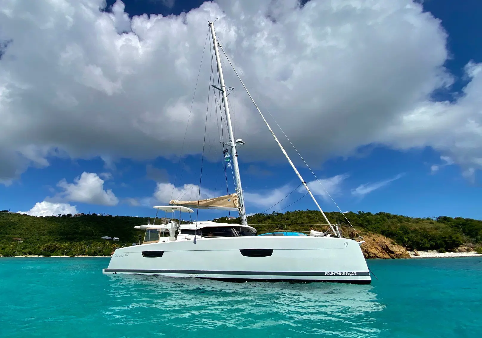 Used Sail Catamaran for Sale 2018 FP Saona 47 Boat Highlights Image Gallery