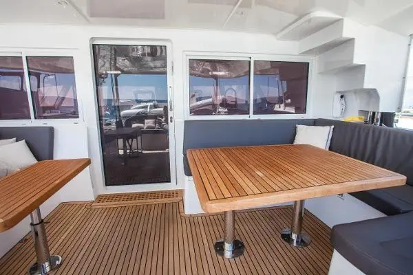 Used Sail Catamaran for Sale 2013 Nautitech 542 Layout & Accommodations Image Gallery