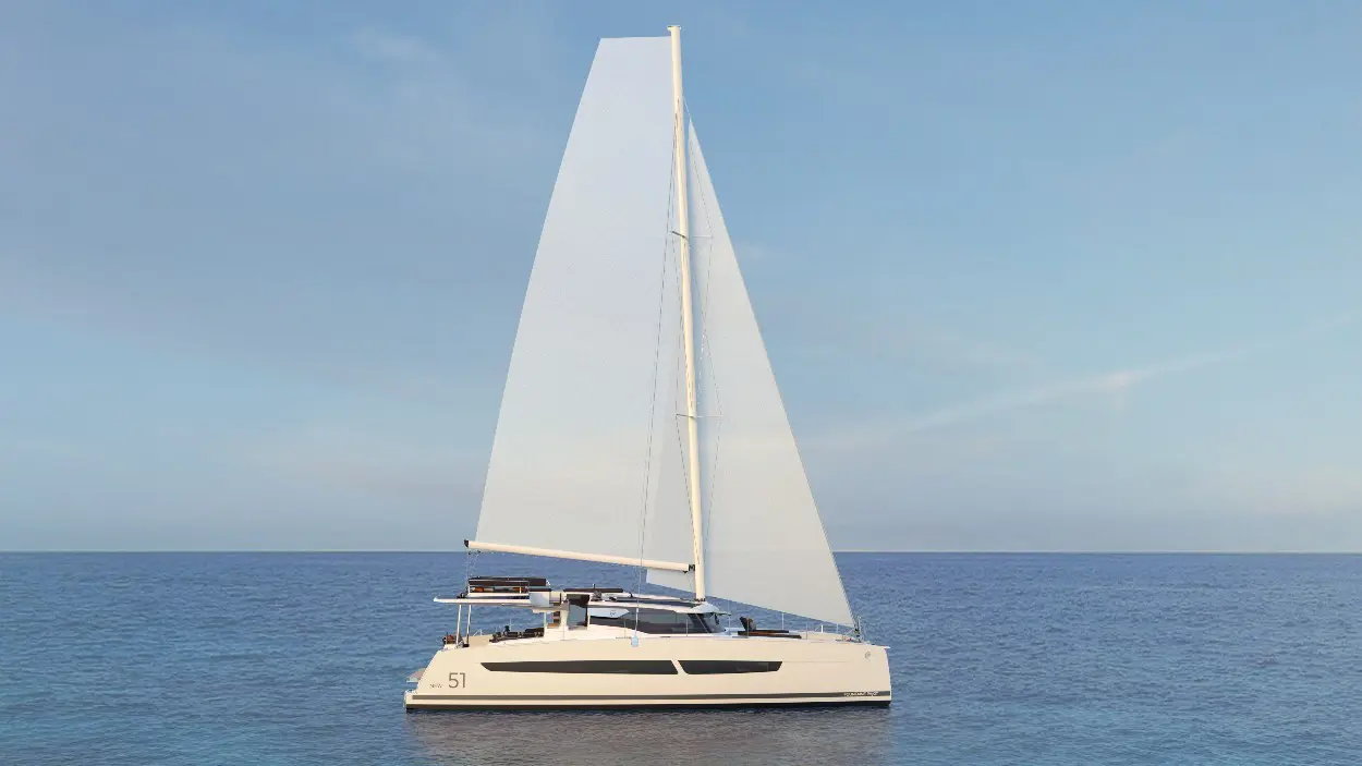 New Sail Catamaran for Sale 2025 FP Aura 51 New Sail Catamaran for Sale 2025 FP Aura 51