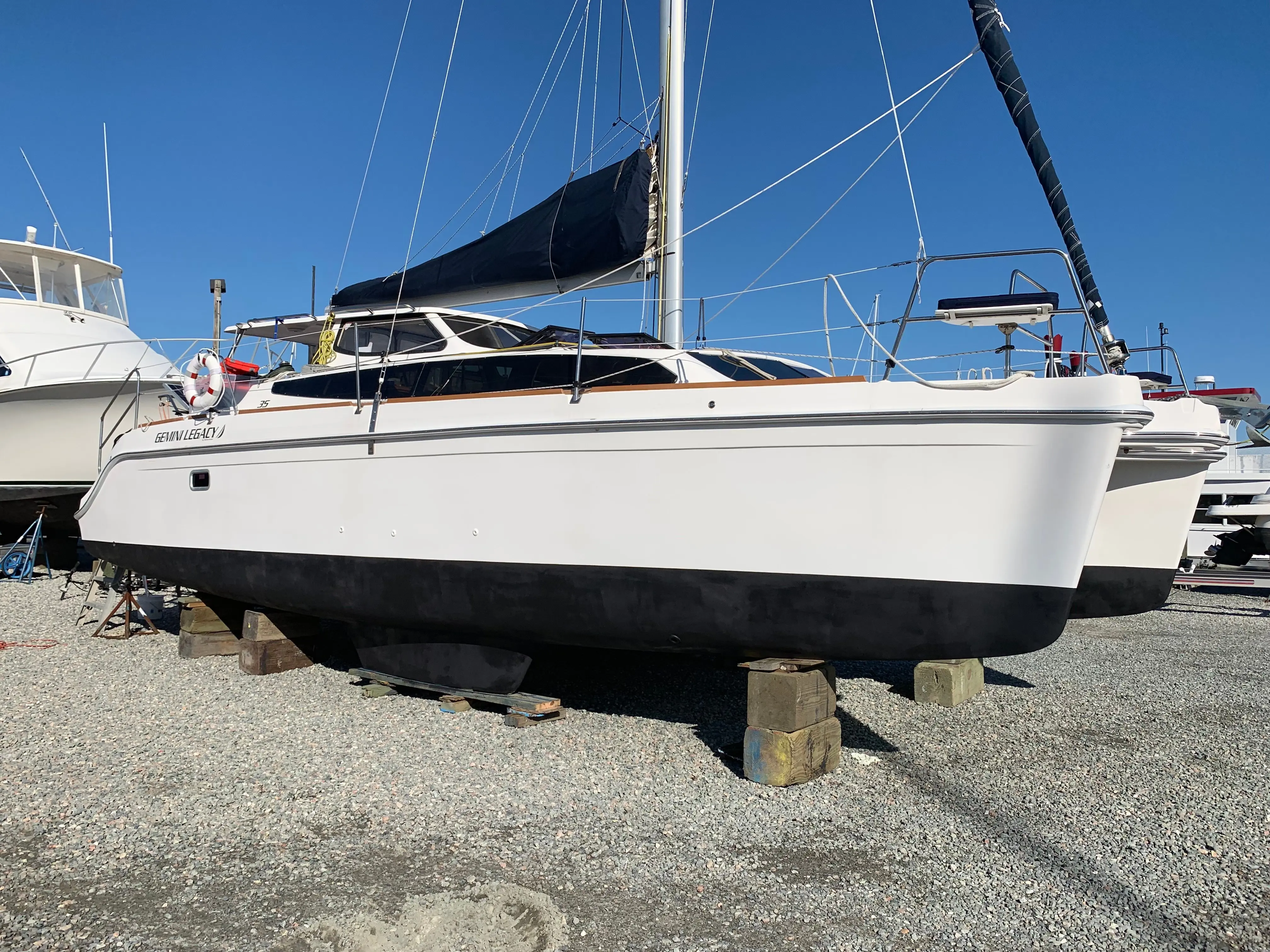 Used Sail Catamaran for Sale 2013 Legacy 35 Boat Highlights Image Gallery