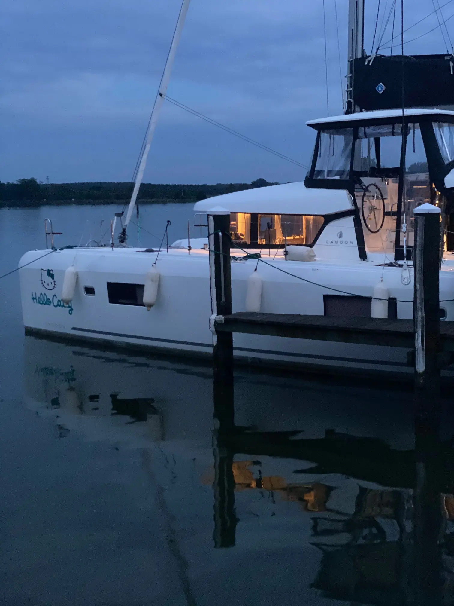 Used Sail Catamaran for Sale 2020 Lagoon 42 Boat Highlights Image Gallery