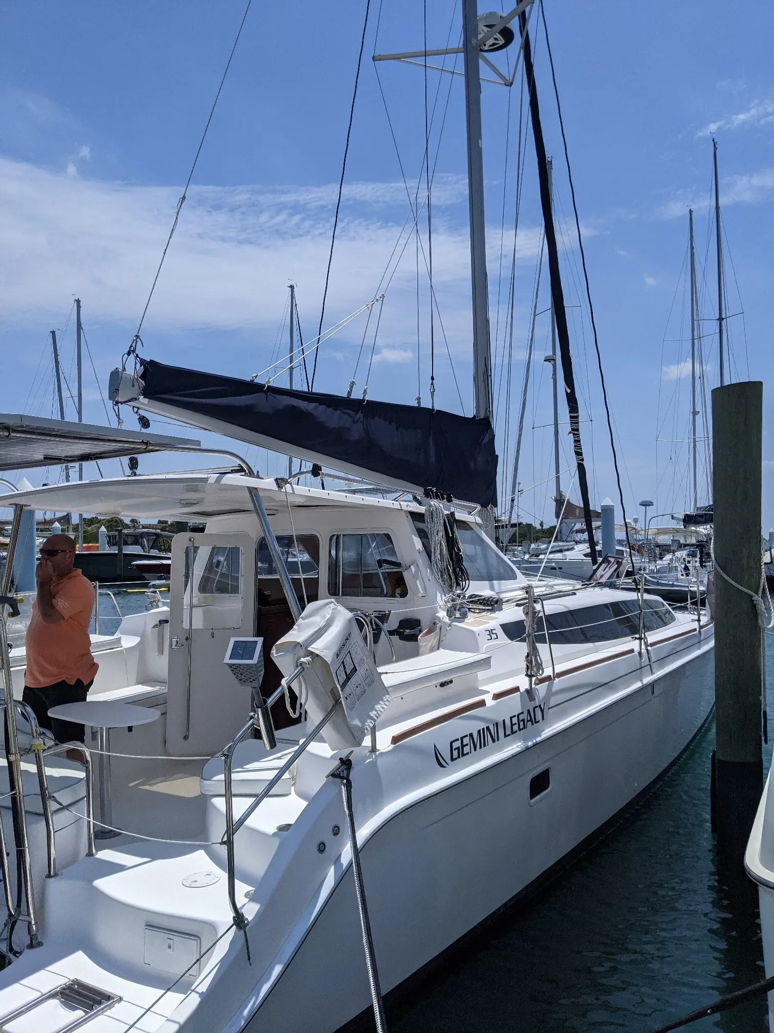 Used Sail Catamaran for Sale 2014 Gemini Legacy 35 Boat Highlights Image Gallery
