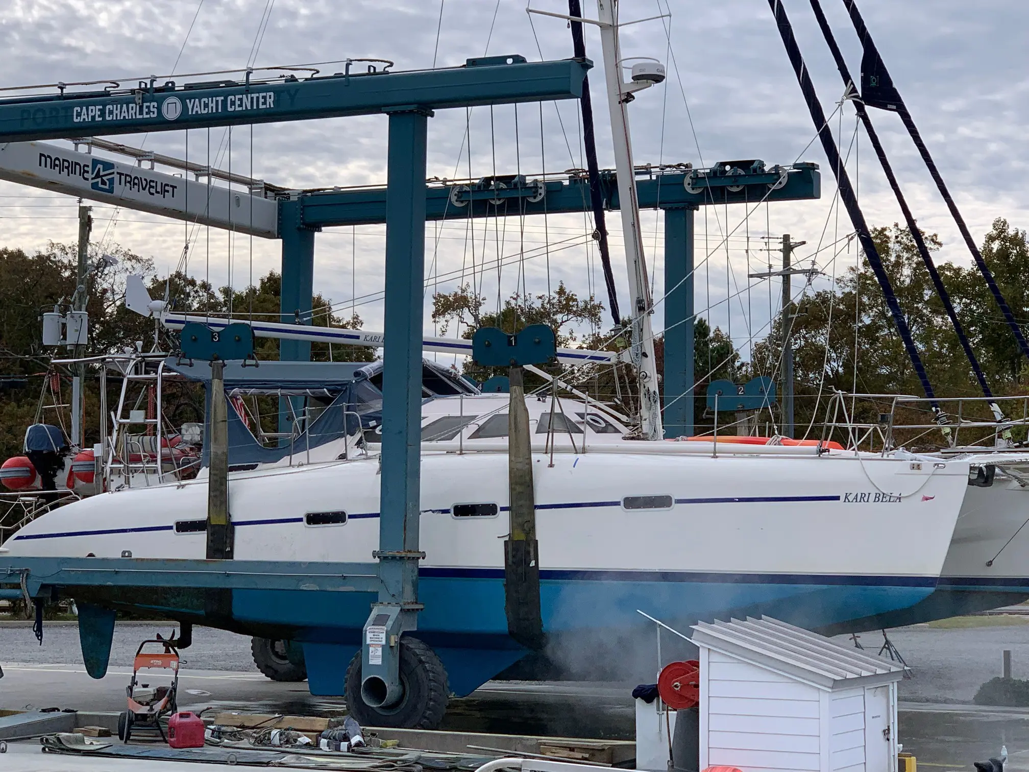 Used Sail Catamaran for Sale 2002 Dean 48 Boat Highlights Image Gallery