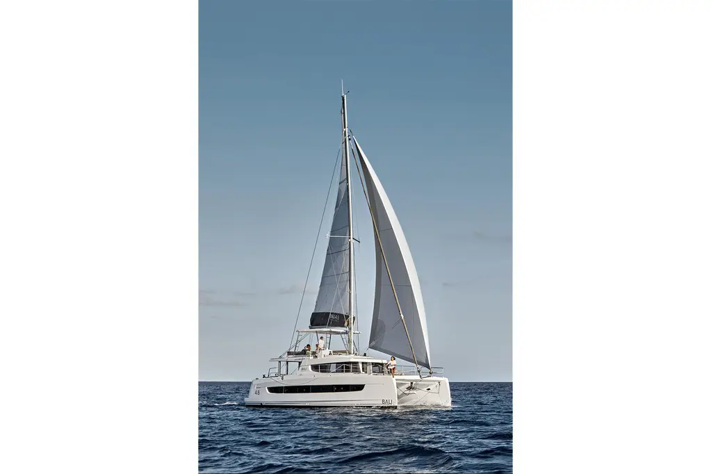 New Sail Catamaran for Sale 2025 Bali 4.8 Boat Highlights Image Gallery