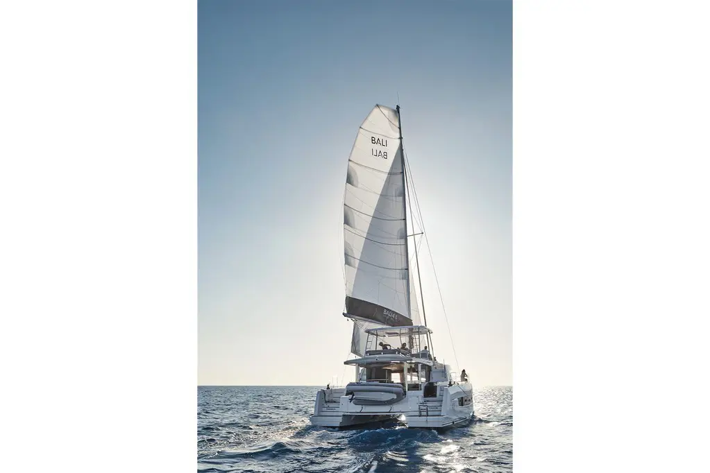 New Sail Catamaran for Sale 2025 Bali 4.8 Boat Highlights Image Gallery