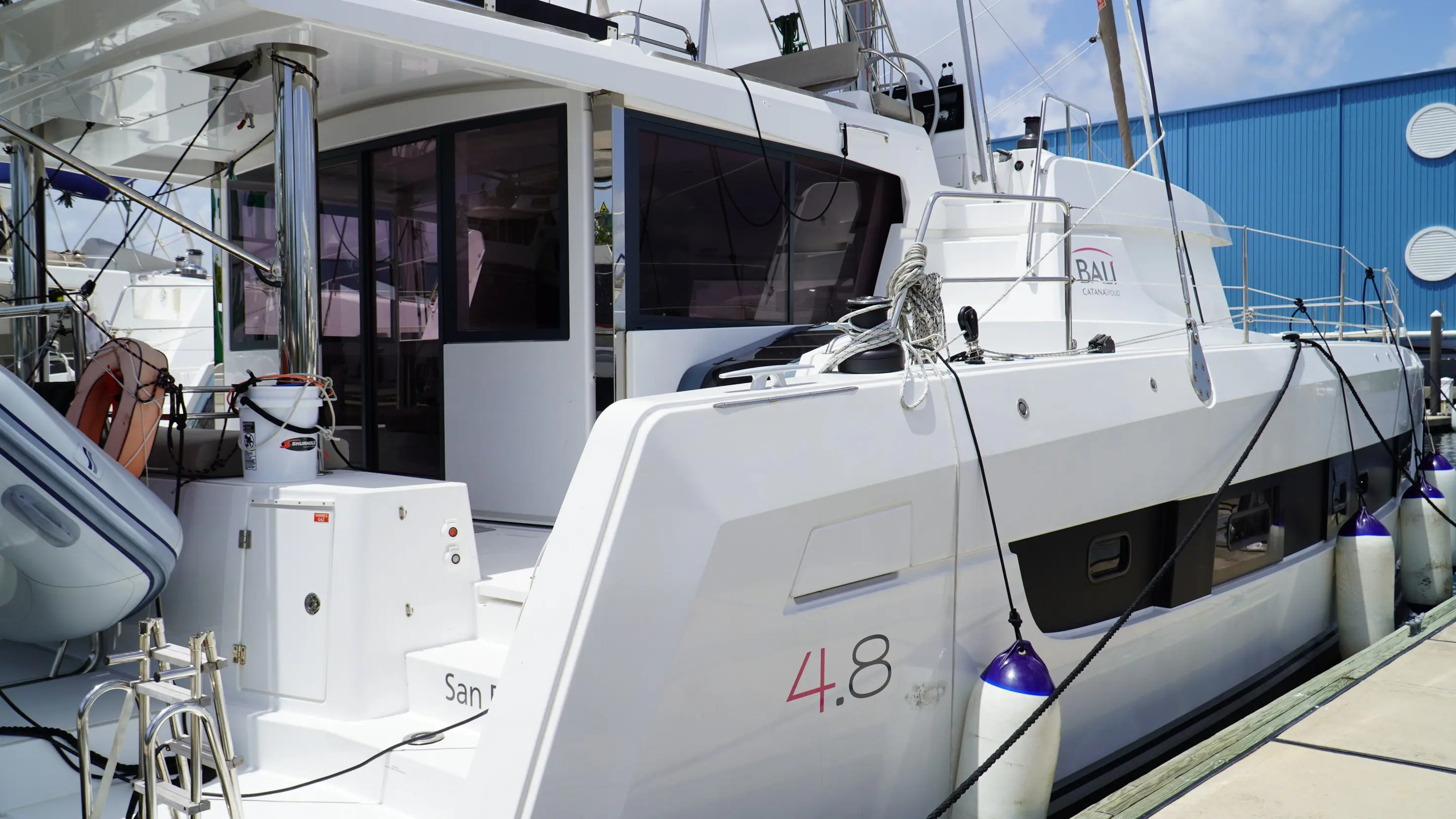Used Sail Catamaran for Sale 2021 Bali 4.8 Boat Highlights Image Gallery