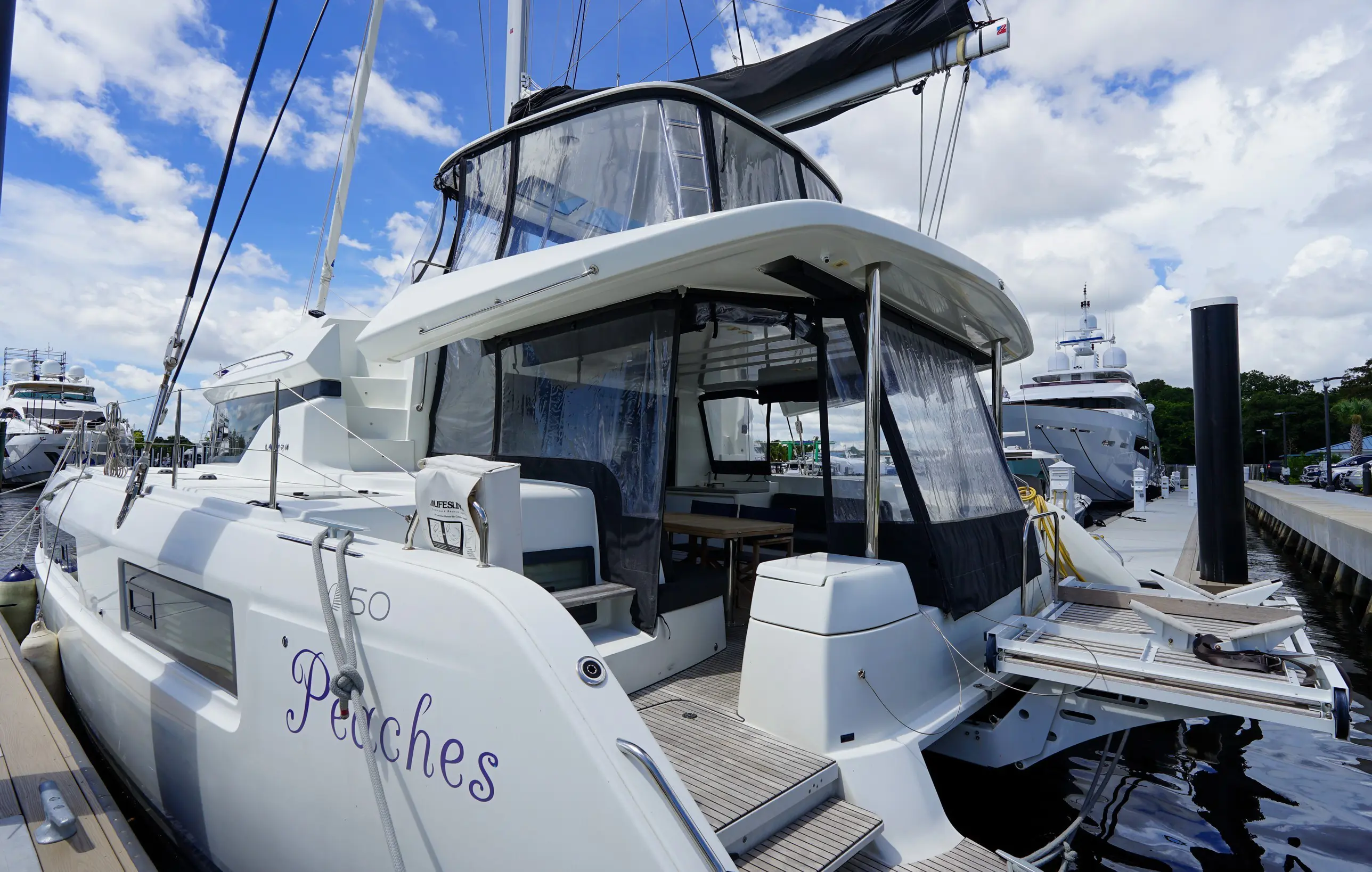 Used Sail Catamaran for Sale 2019 Lagoon 50 Boat Highlights Image Gallery