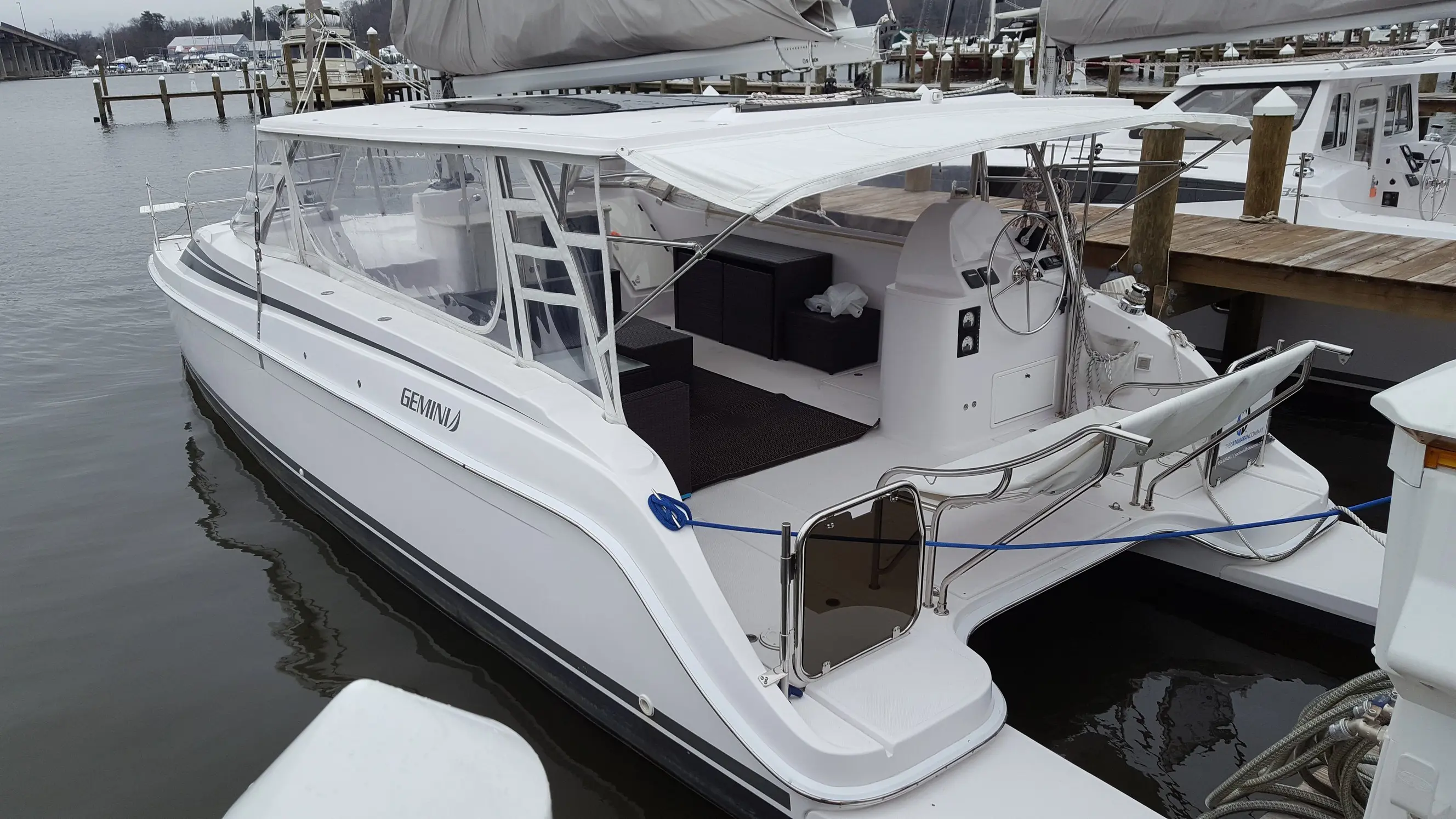 Used Sail Catamaran for Sale 2016 Gemini Freestyle 37 Boat Highlights Image Gallery