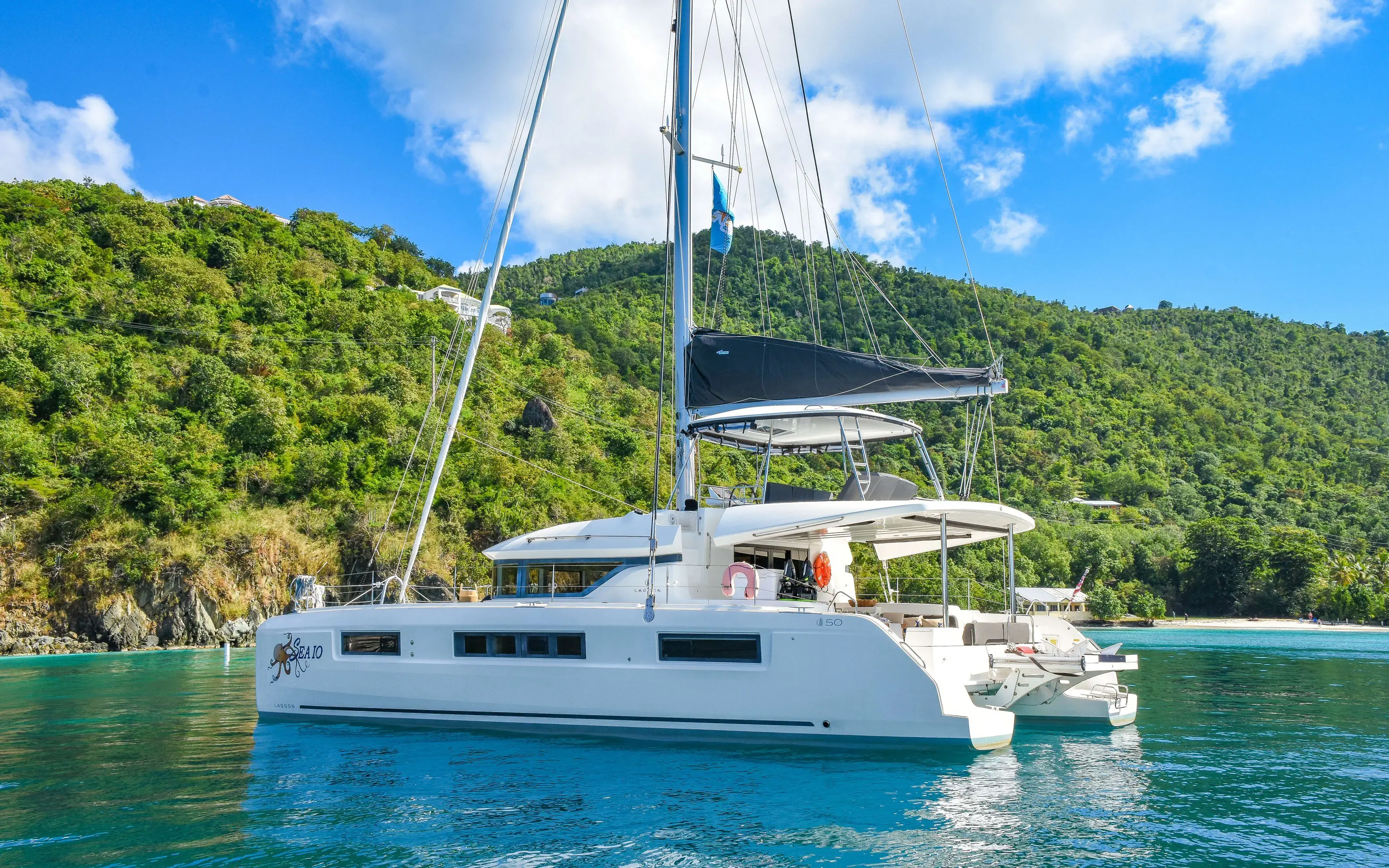 Used Sail Catamaran for Sale 2020 Lagoon 50 Boat Highlights Image Gallery