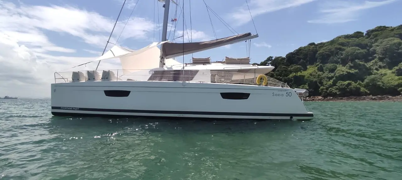 Used Sail Catamaran for Sale 2016 FP Saba 50 Used Sail Catamaran for Sale 2016 FP Saba 50