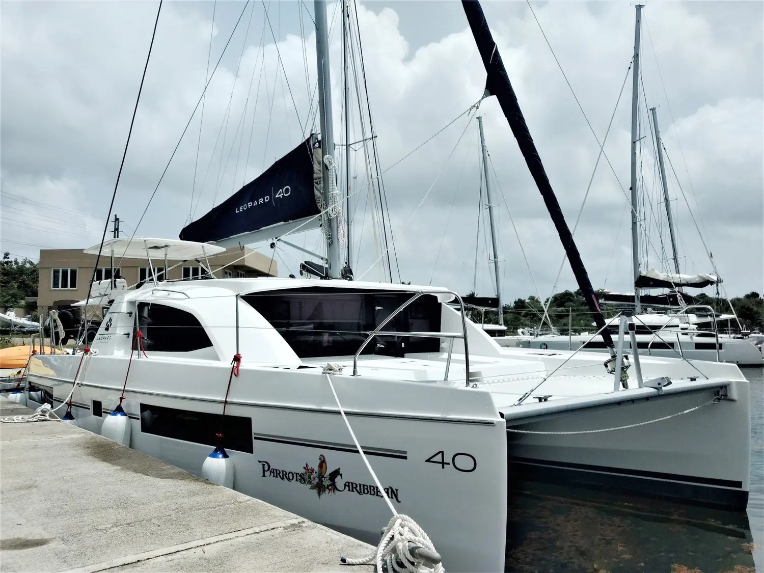 Used Sail Catamaran for Sale 2019 Leopard 40 Boat Highlights Image Gallery