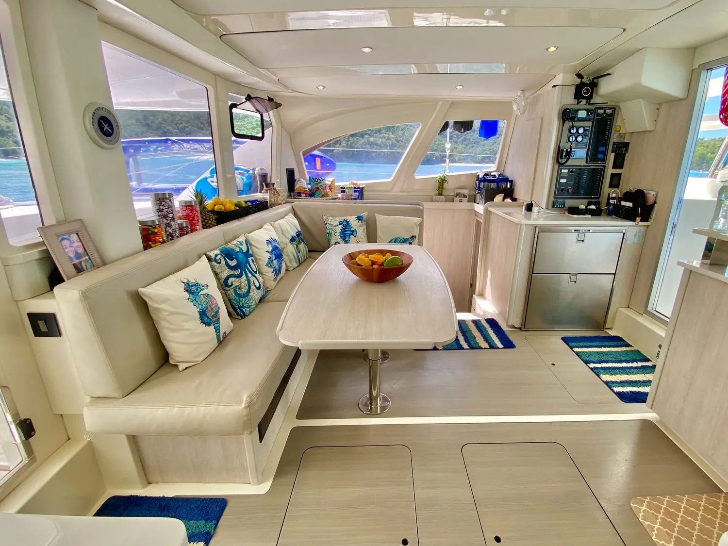 Used Sail Catamaran for Sale 2016 Leopard 44 Layout & Accommodations Image Gallery