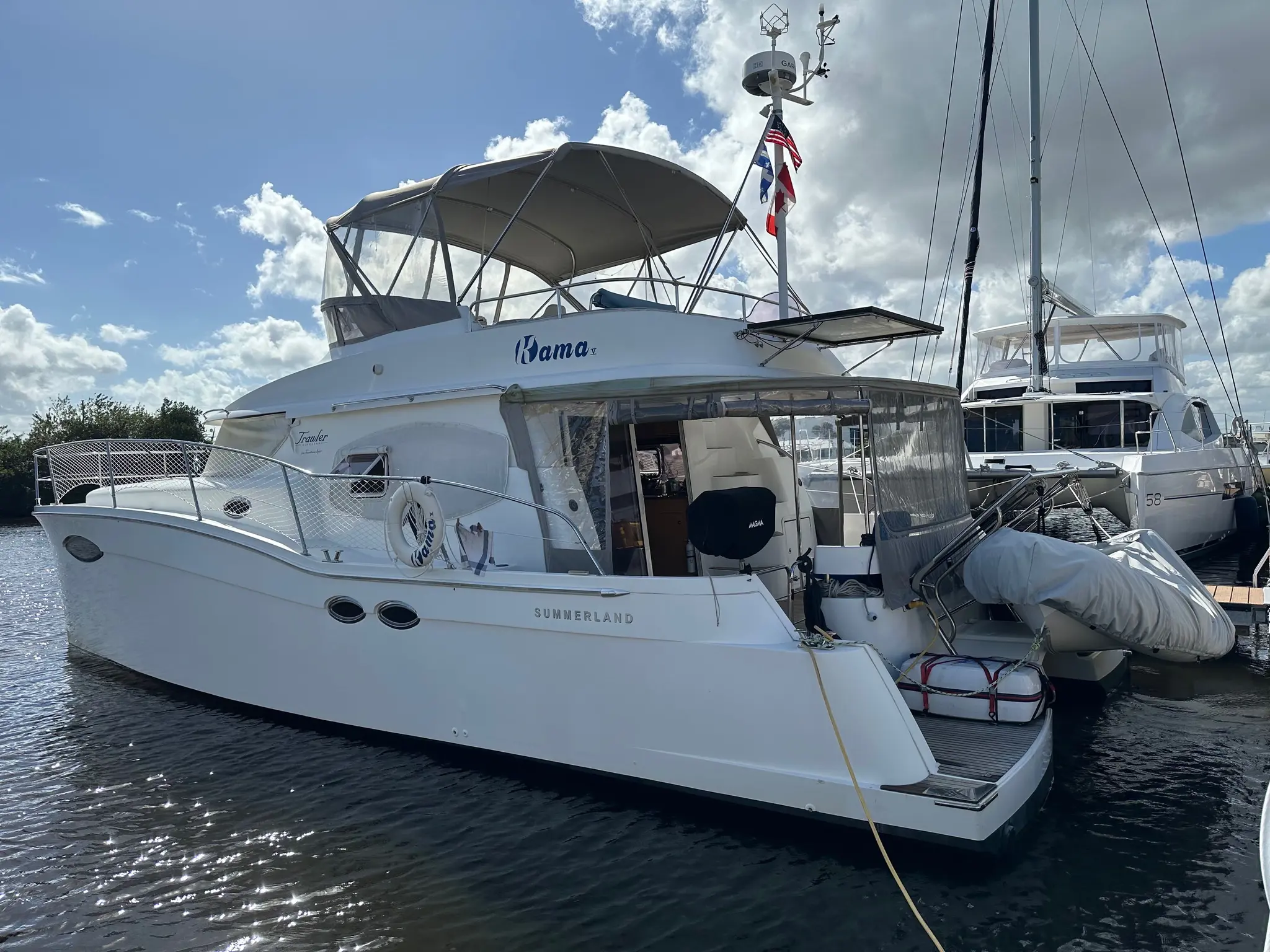 Used Power Catamaran for Sale 2010 Summerland 40 Additional Information Image Gallery
