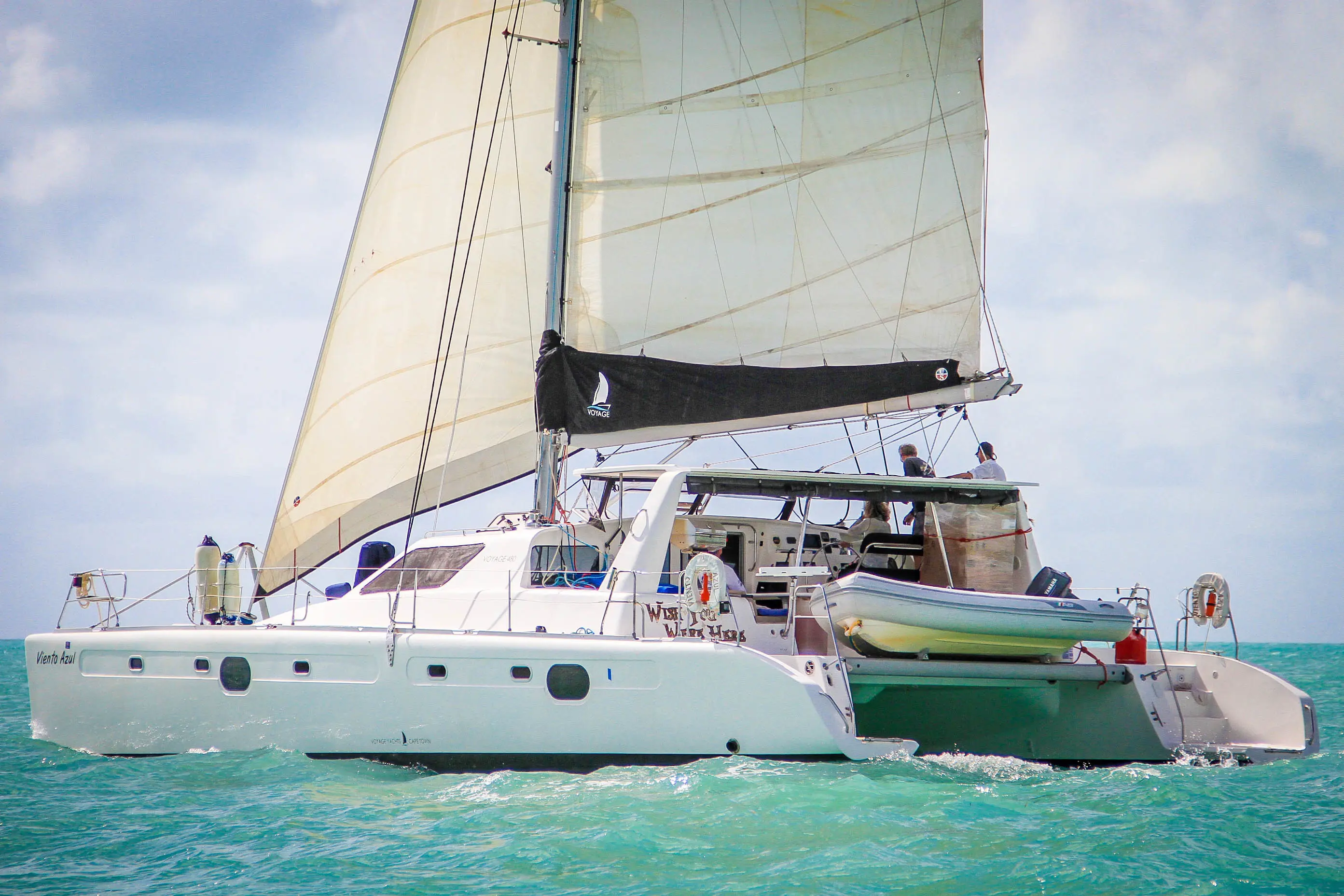 Used Sail Catamaran for sale 2016 VOYAGE YACHTS Voyage 480 Image Gallery