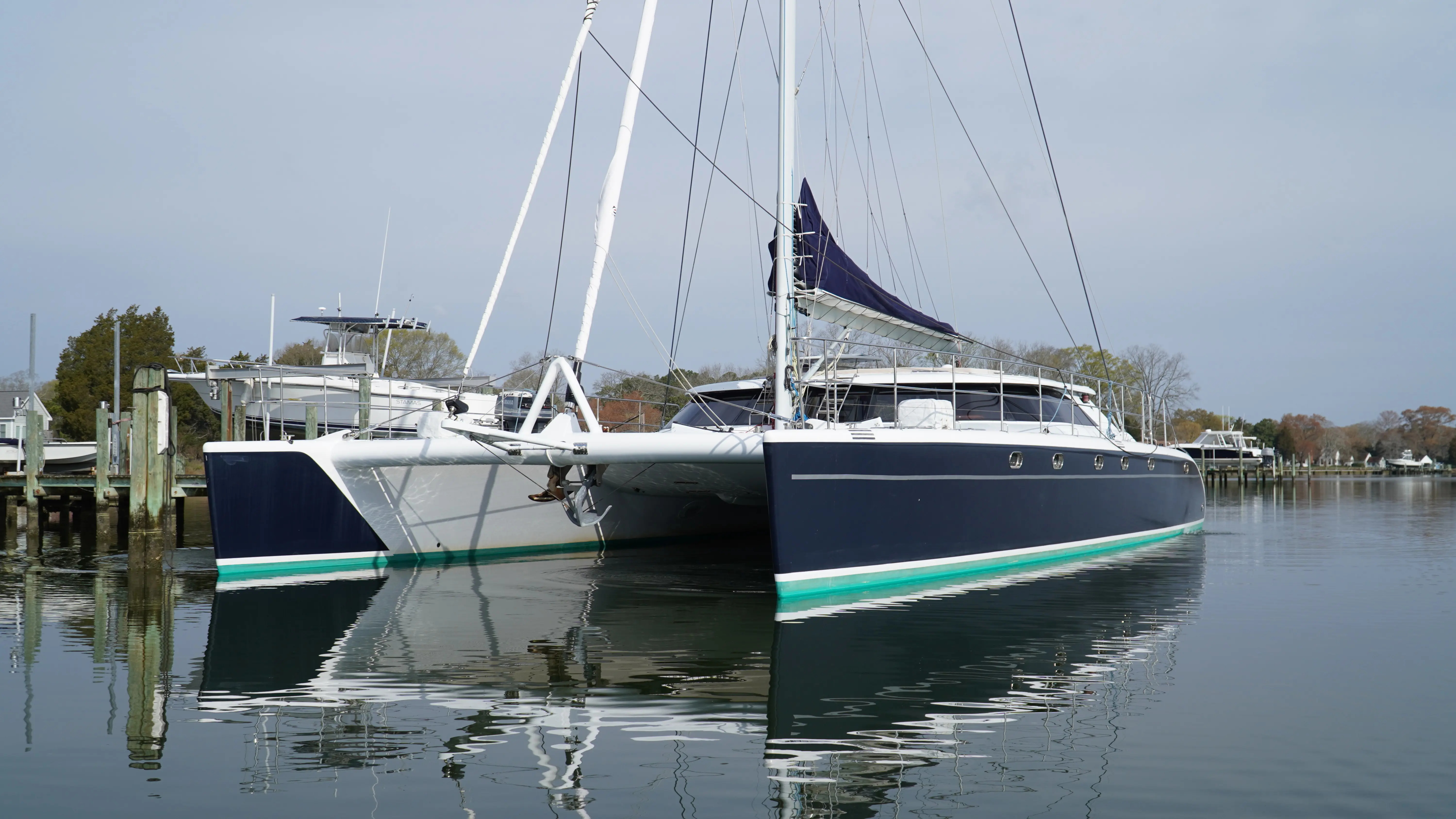 Used Sail Catamaran for Sale 2006 Custom Catamaran Boat Highlights Image Gallery