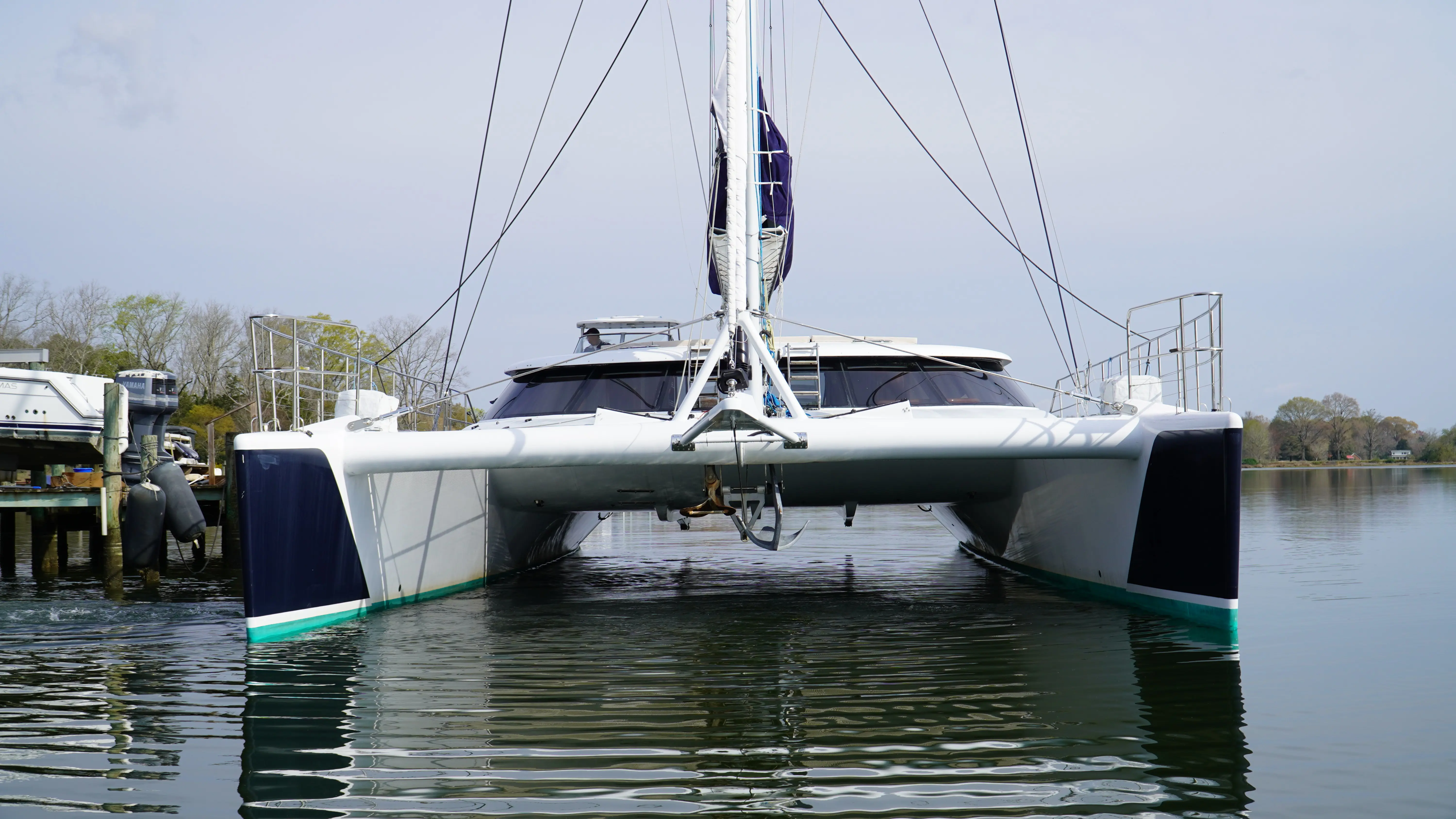 Used Sail Catamaran for Sale 2006 Custom Catamaran Boat Highlights Image Gallery