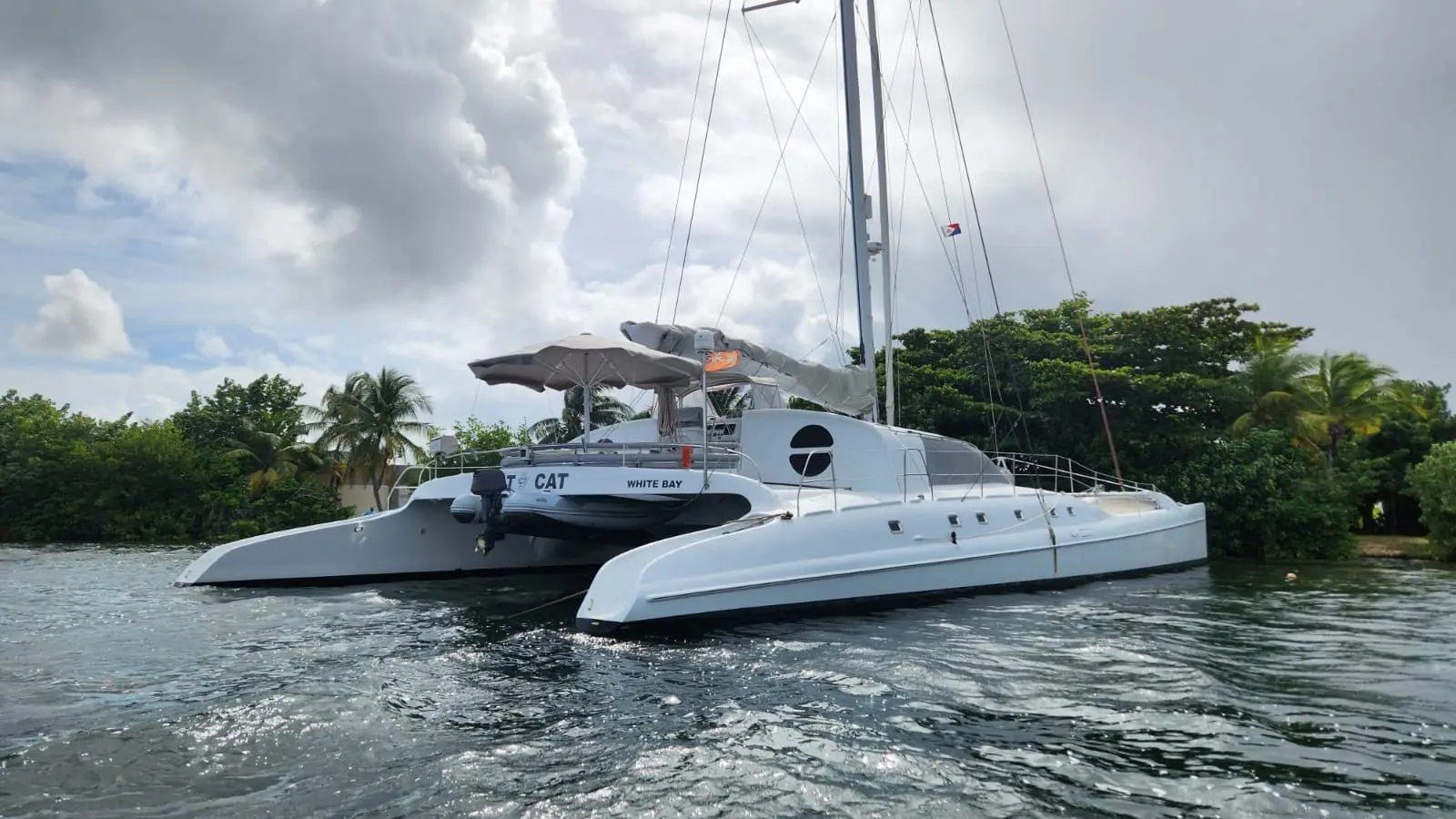 Used Sail Catamaran for Sale 1991 Custom Catamaran Used Sail Catamaran for Sale 1991 Custom Catamaran