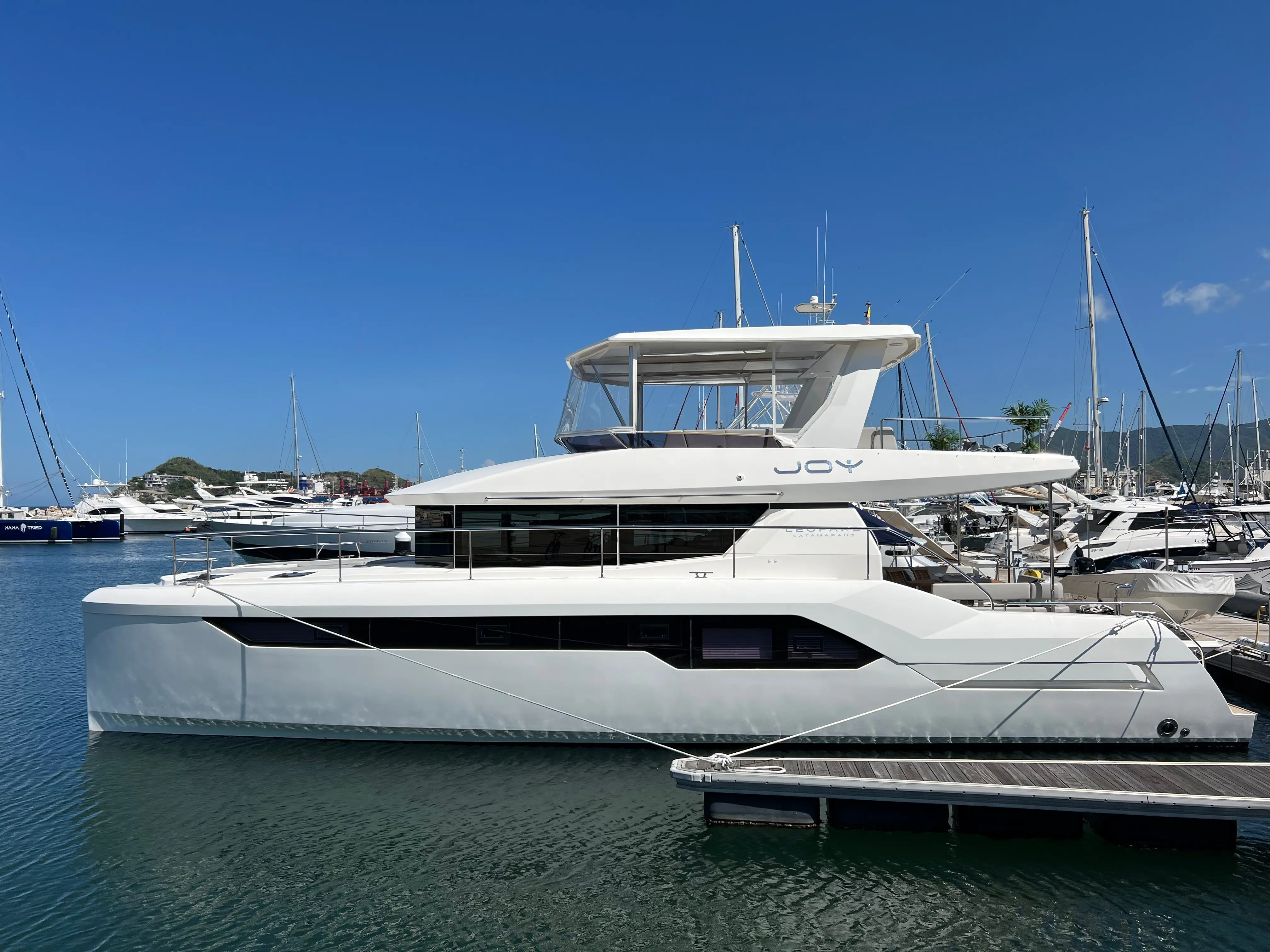 Used Power Catamaran for Sale 2022 Leopard 53 Powercat Additional Information Image Gallery