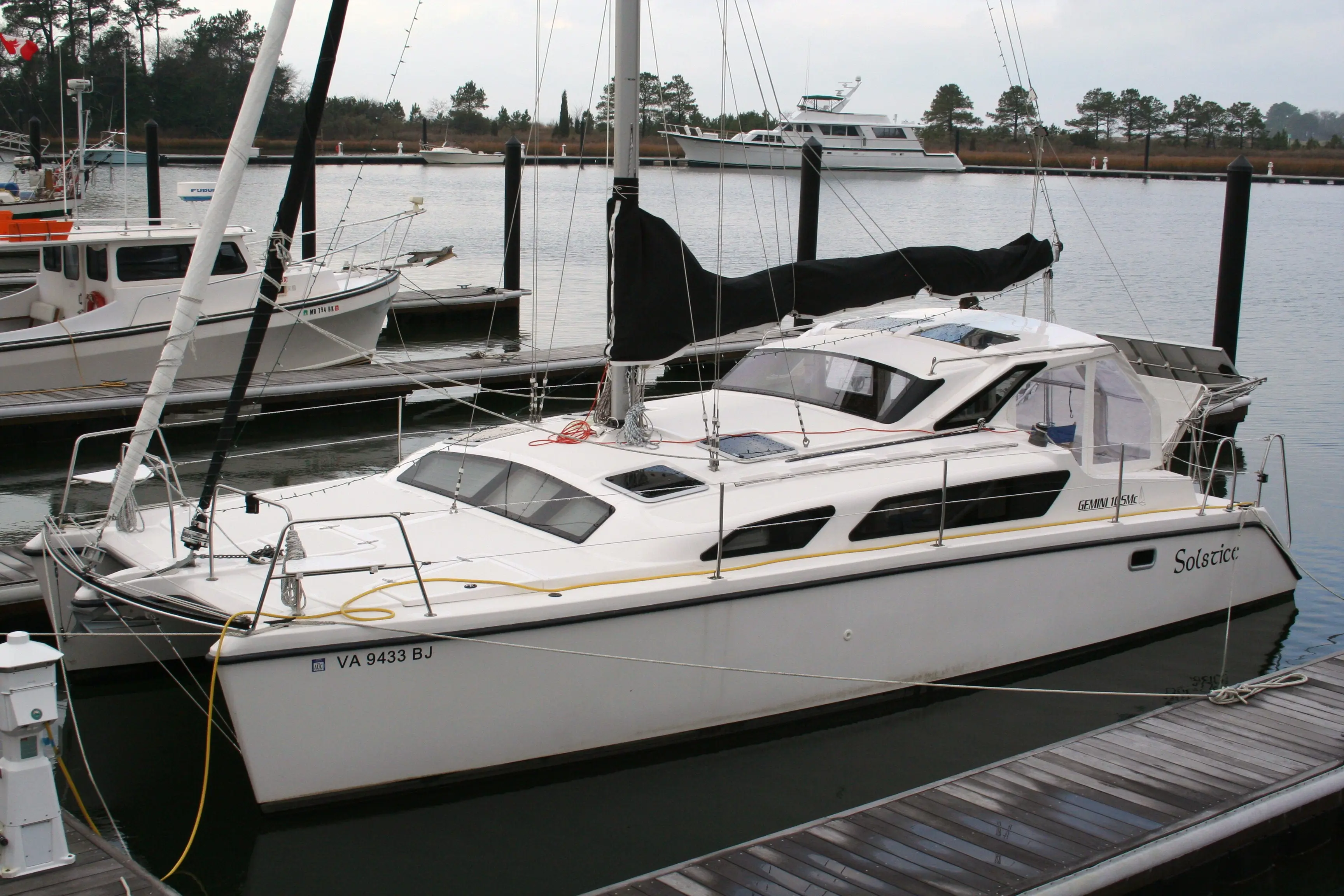 Used Sail Catamaran for Sale 2006 Gemini 105Mc Used Sail Catamaran for Sale 2006 Gemini 105Mc