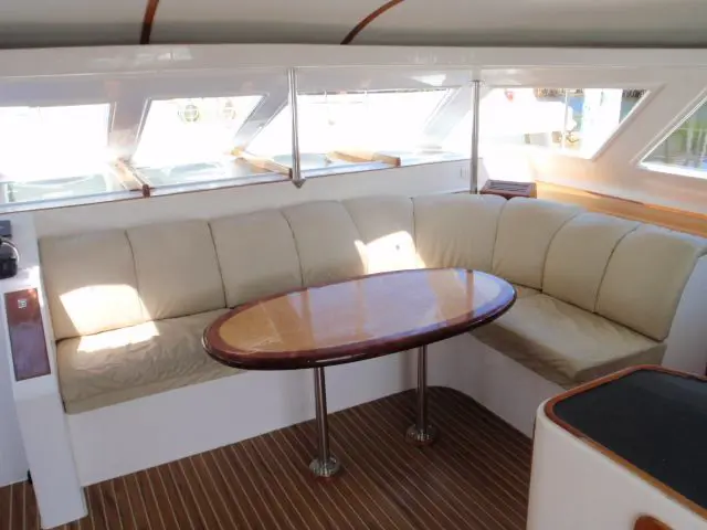 Used Power Catamaran for Sale 2005 Prowler 450 Layout & Accommodations Image Gallery