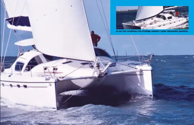 Used Sail Catamaran for Sale 2008 Privilege 495 