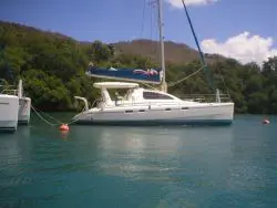 Used Sail Catamaran for Sale 2005 Leopard 43  