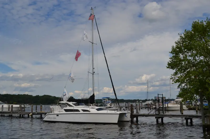 Used Sail Catamaran for Sale 2005 Gemini 105Mc Boat Highlights Image Gallery