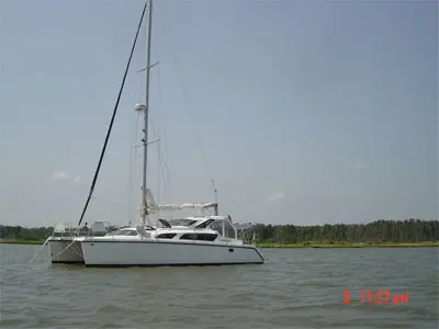 Used Sail Catamaran for Sale 2001 Gemini 105Mc Boat Highlights Image Gallery