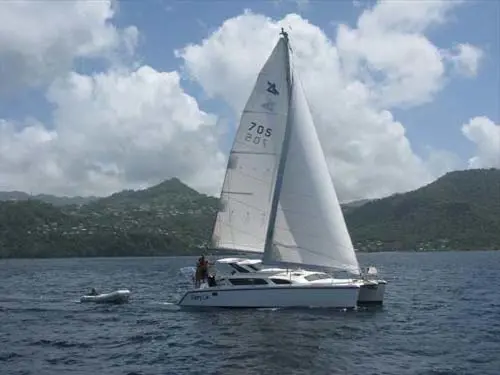 Used Sail Catamaran for Sale 2001 Gemini 105Mc Boat Highlights Image Gallery
