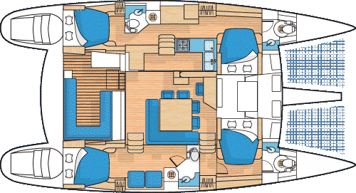 Used Sail Catamaran for Sale 2010 Lagoon 500 Boat Highlights Image Gallery