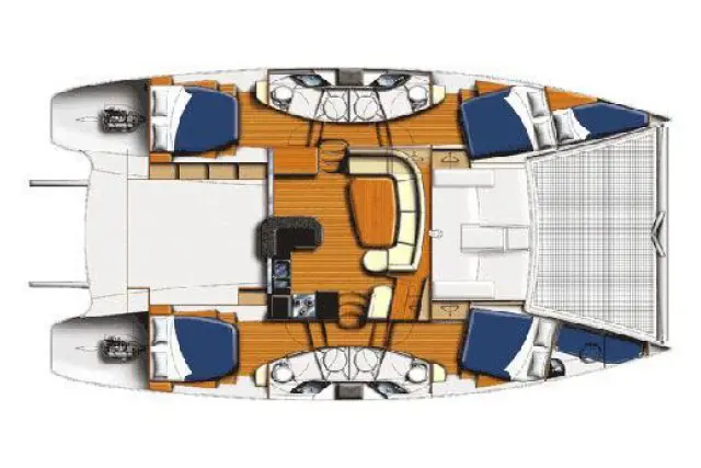 Used Sail Catamaran for Sale 2010 Leopard 46  Boat Highlights Image Gallery