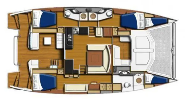 Used Sail Catamaran for Sale 2013 Leopard 48 Owners Version  Boat Highlights Image Gallery