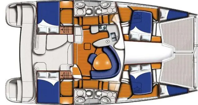 Used Sail Catamaran for Sale 2002 Leopard 42 Boat Highlights Image Gallery