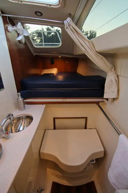 New Sail Catamaran for Sale 2014 Legacy 35 Layout & Accommodations Image Gallery