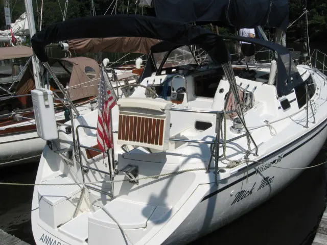 Used Sail Monohull for Sale 1991 Vision 36 Boat Highlights Image Gallery