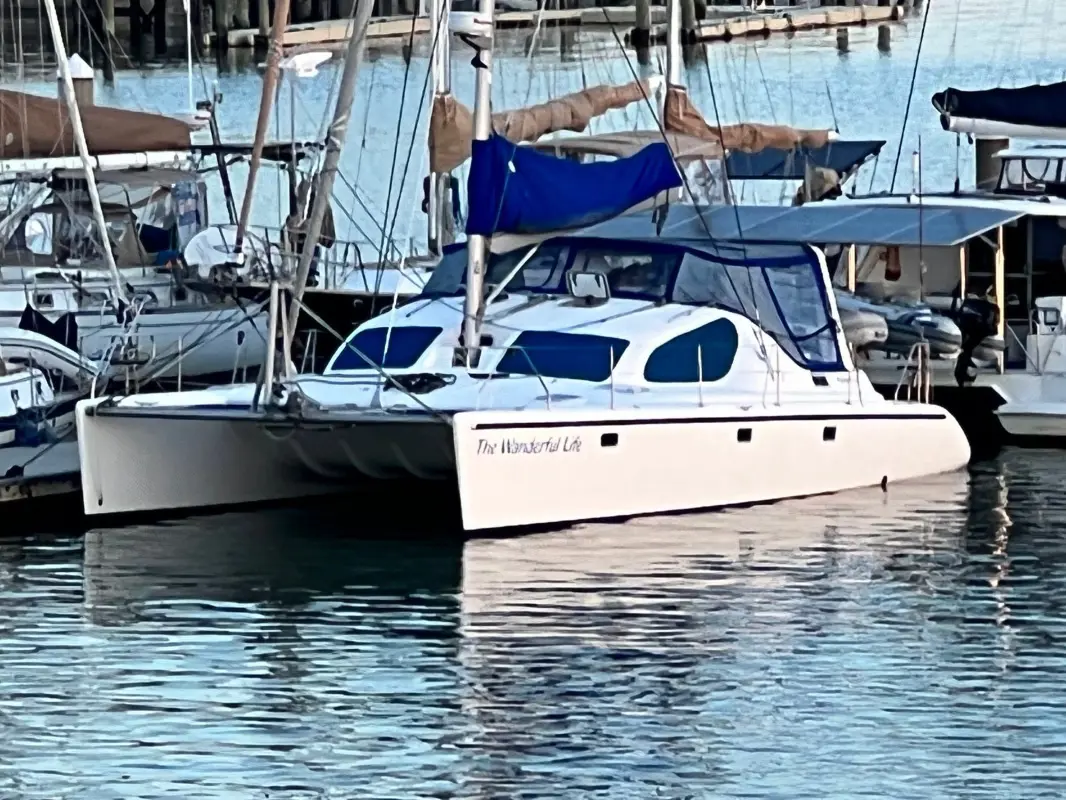 Used Sail Catamaran for Sale 2001 Voyage 380 Additional Information Image Gallery